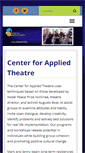 Mobile Screenshot of centerforappliedtheatre.org